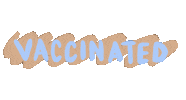 Text Corona Sticker
