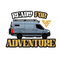 VanspeedShop adventure roadtrip vanlife camper Sticker