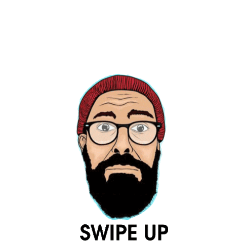 wheeladdict swipe up face swipe shop Sticker