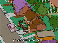 the simpsons neighborhood GIF