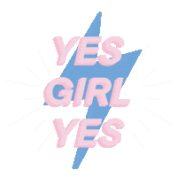 Girl Yes Sticker