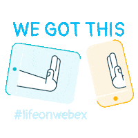 Work From Home Sticker by Cisco Webex