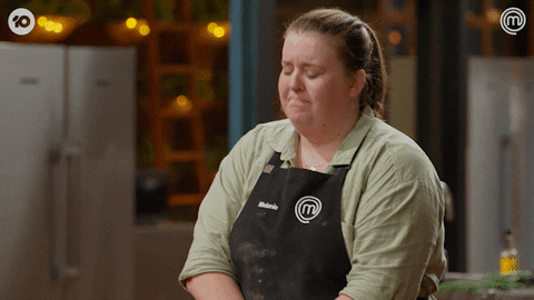 Sad Melanie GIF by MasterChefAU