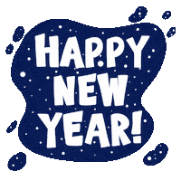 New Year Sticker