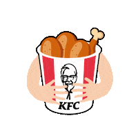 kfc_austria arms belly bucket kfcaustria Sticker