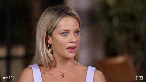 stare mafs GIF by Married At First Sight Australia