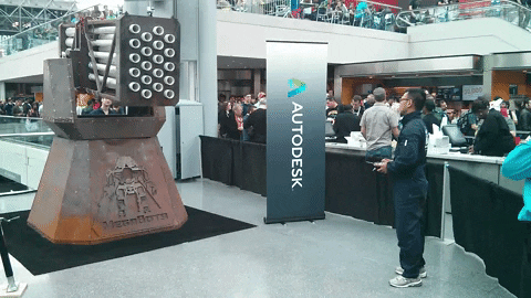 megabots giphyupload comic con nycc megabots GIF