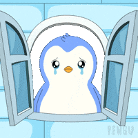 Sad Open Window GIF by Pudgy Penguins