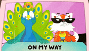 On My Way Burn GIF by VeeFriends