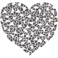 Corazon Modernismo Sticker by Bona Eva