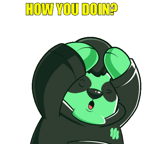 How Are You Hello Sticker by SuperVerse