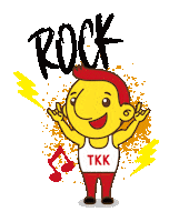 TKKinc taiwan fastfood friedchicken sweetpotato Sticker