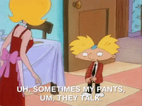 hey arnold nick splat GIF
