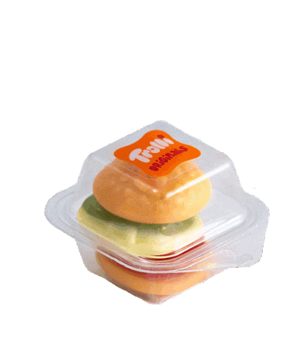 trolli_de giphyupload yummy burger sweets Sticker