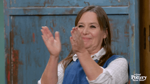 Well Done Applause GIF by The Great Pottery Throw Down