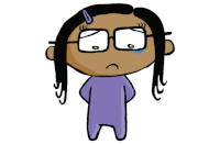 sad tear GIF by Phizz