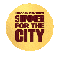 Summerforthecity Sticker by Lincoln Center