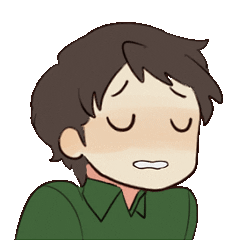 elbaraa76 giphyupload sigh feeling good ahn Sticker