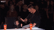high five simon cowell GIF by America's Got Talent