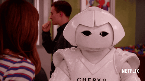 unbreakable kimmy schmidt robot GIF by NETFLIX