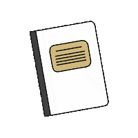 Studying Black And Gold Sticker by CU Online