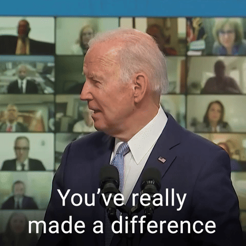 You've made a difference in peoples' lives.