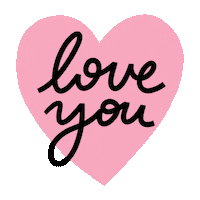 Heart Love Sticker by Melanie Johnsson