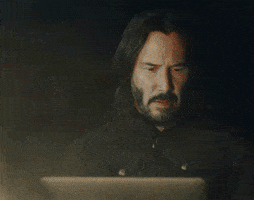 keanu reeves dancing GIF