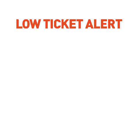 Low Ticket Alert Sticker by Thalia Hall