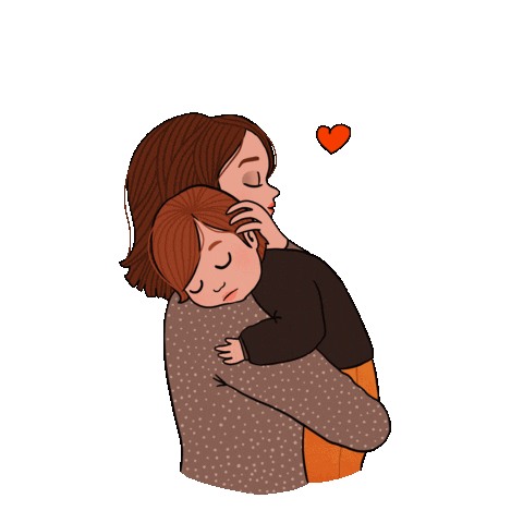 Helowei giphyupload love hug mom Sticker