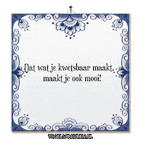 Humor Spreuk Sticker by Tegelspreuken.nl