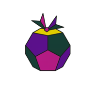 christmas pudding Sticker
