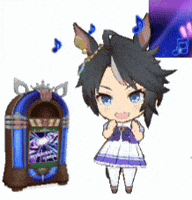Uma Musume Pretty Derby Dancing GIF