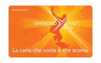 diamondcard diamond card sconti diamondcard Sticker