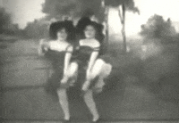 vintage hopping GIF
