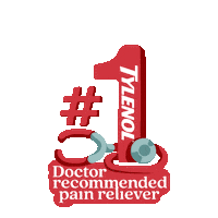 Doctor Pain Sticker by Tylenol_US