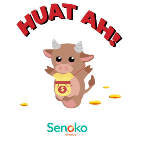 Chinese New Year Electricity Sticker by Senoko Energy