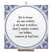 Hart Nl Sticker by Tegelspreuken.nl