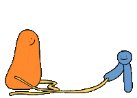 challenge effect Sticker by BuzzFeed Animation