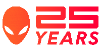 Gamers 25Years Sticker by Alienware