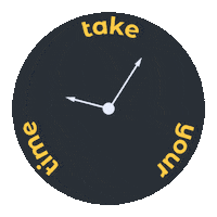 mizehaael time clock mindfulness mindful Sticker