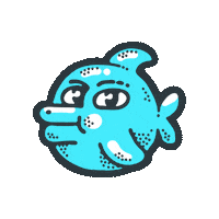 guissepi water ocean fish pirate Sticker