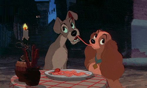 lady and the tramp disney GIF