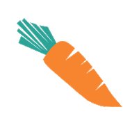 Carrot Waste Sticker by kokoza