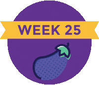 Pregnancy Baby Size Sticker by What to Expect