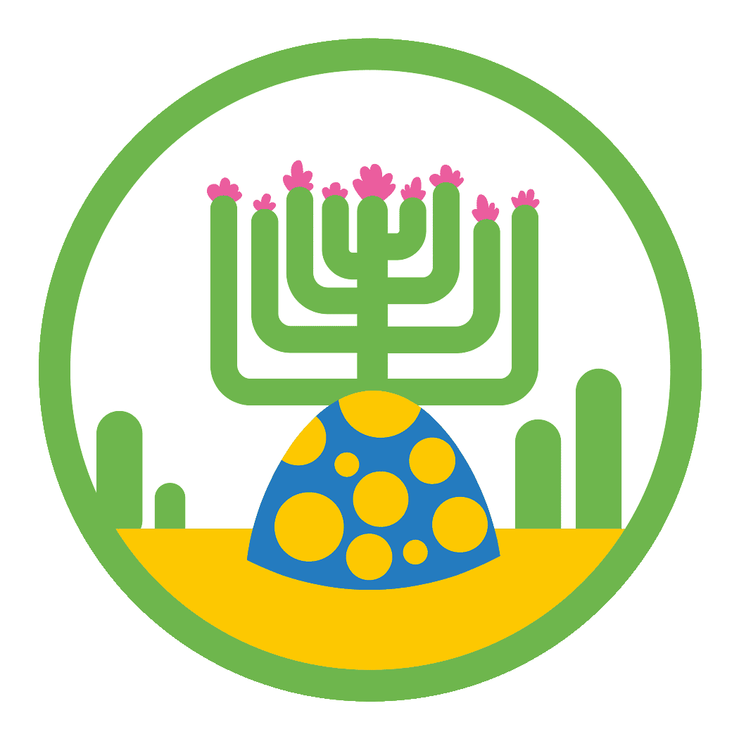 Hanukkah Patches Sticker by Bos Animation