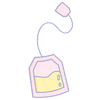 Tea Pastel Colors Sticker