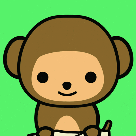 Monkey Ratio GIF by Critters Quest