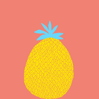 happy birthday pineapple GIF by joanramone