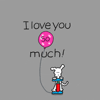 I Love You Heart GIF by Chippy the Dog